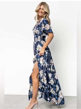 Baltic born Verona Smocked Maxi Dress Baltic born size Medium NWT